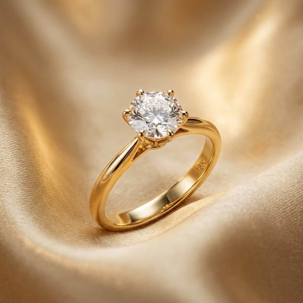 Solitaire Essence Ring